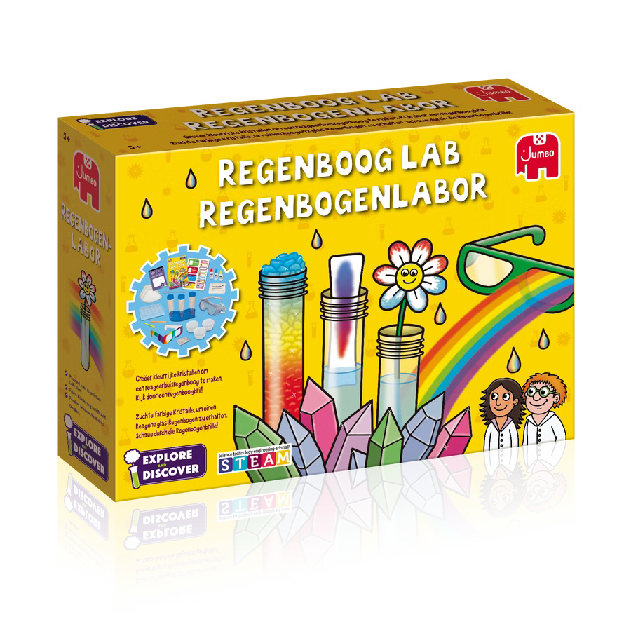 Jumbo Spiele 70033 - Regenbogenlabor