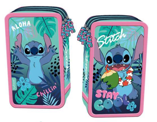 Disney Stitch Stay Cool - Mäppchen mit Inhalt