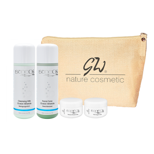 SaneO2® Reise & Starter Set für trockene Haut