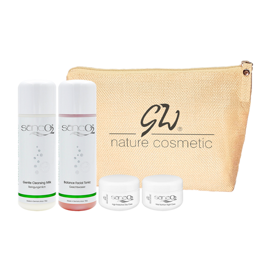 SaneO2® Reise & Starter Set für normale Haut